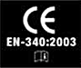 CE marking (EN-340: 2003)