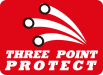 Three Point Protect - Lors d'une chute violente, un choc sur la paume est réduit, absorbé et dispersé