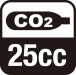 Cartouche de gaz de remplacement 25cc