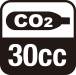 Cartouche de gaz de remplacement 30cc