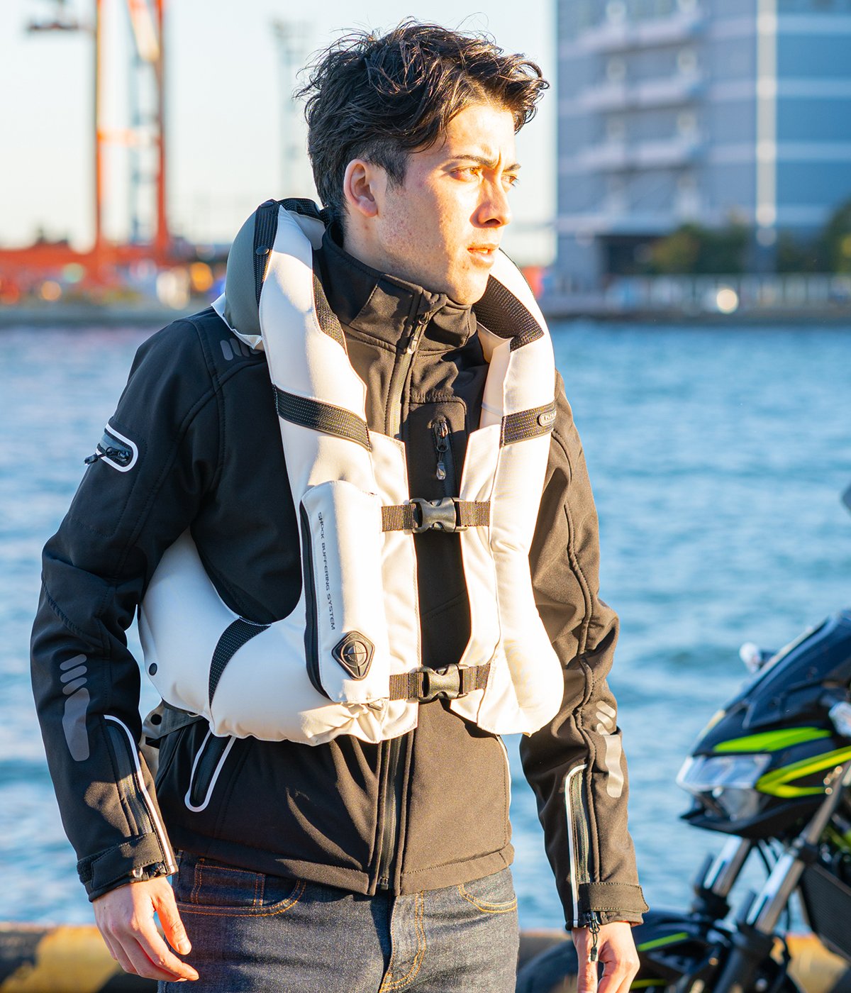 gilet airbag moto hit air